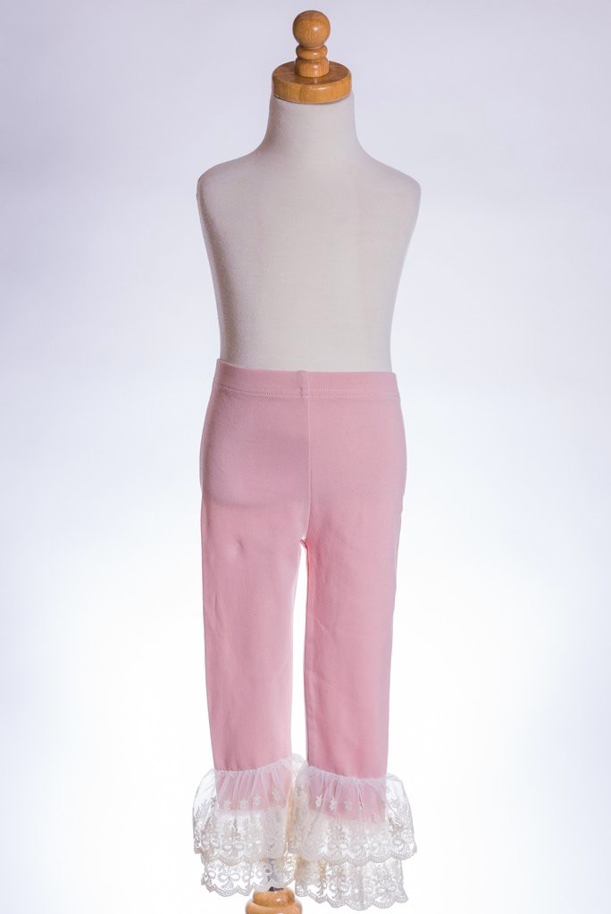 Vintage Rose Gypsy Lace Leggings